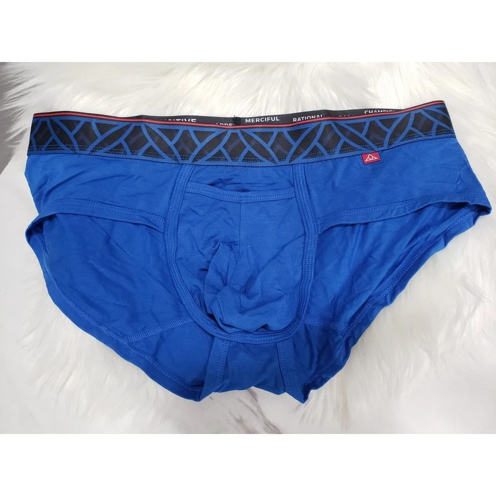 NEW LARGE Krakatoa Men's Briefs PINATUBO LUZON BLUE